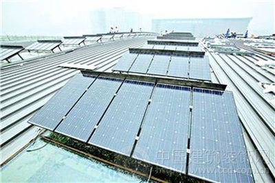 國(guó)家體育館使用太陽(yáng)能照明1124塊電池組安裝完成 -- 中國(guó)建筑裝飾網(wǎng)